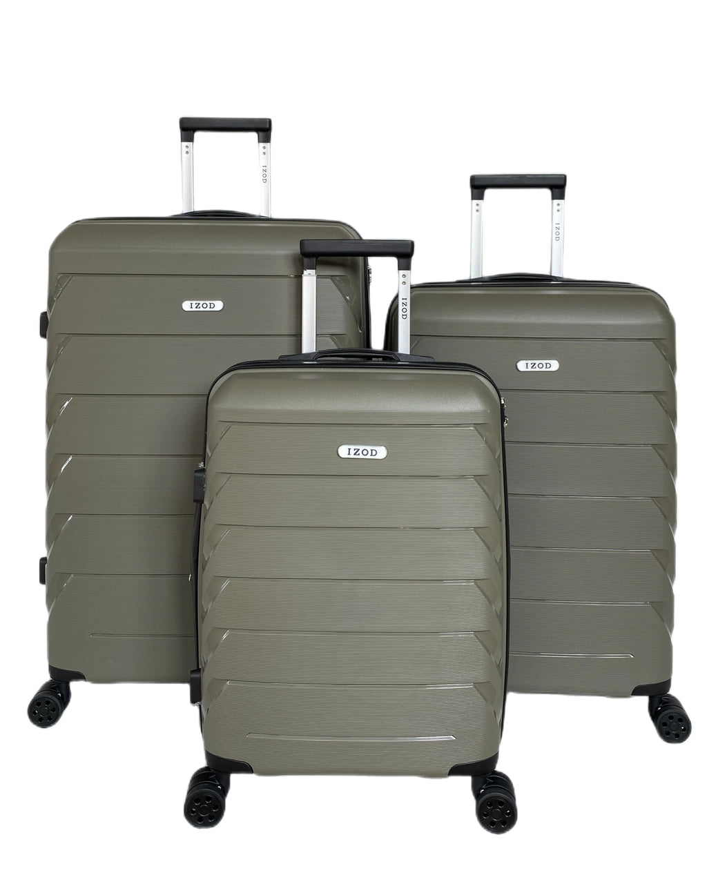 Sage 3 Piece Expandable Hard shell Luggage Set R79588