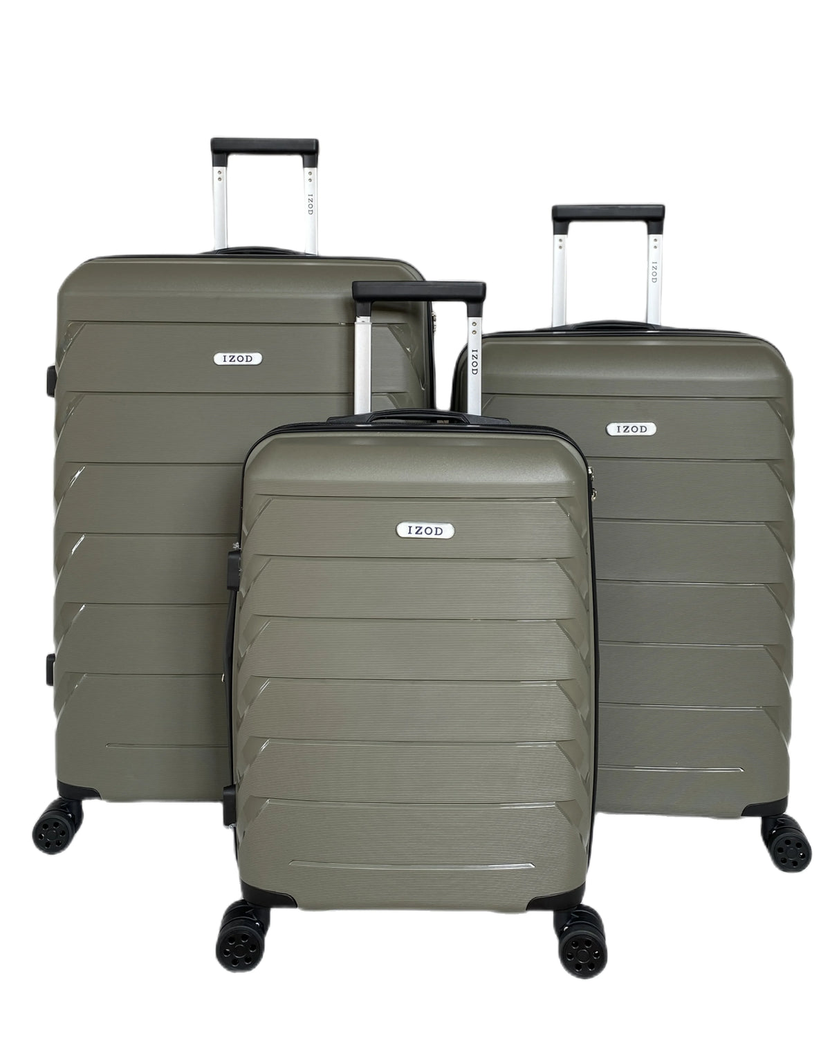 Sage 3 Piece Expandable Hard shell Luggage Set R79588