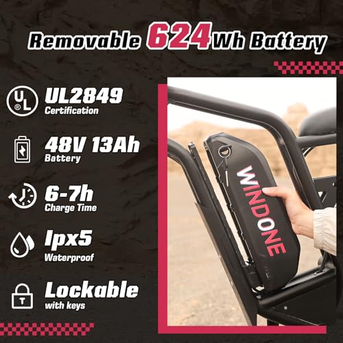 Electric Bike for Adults 48V 750W Peak 20" Fat Tires E8016
