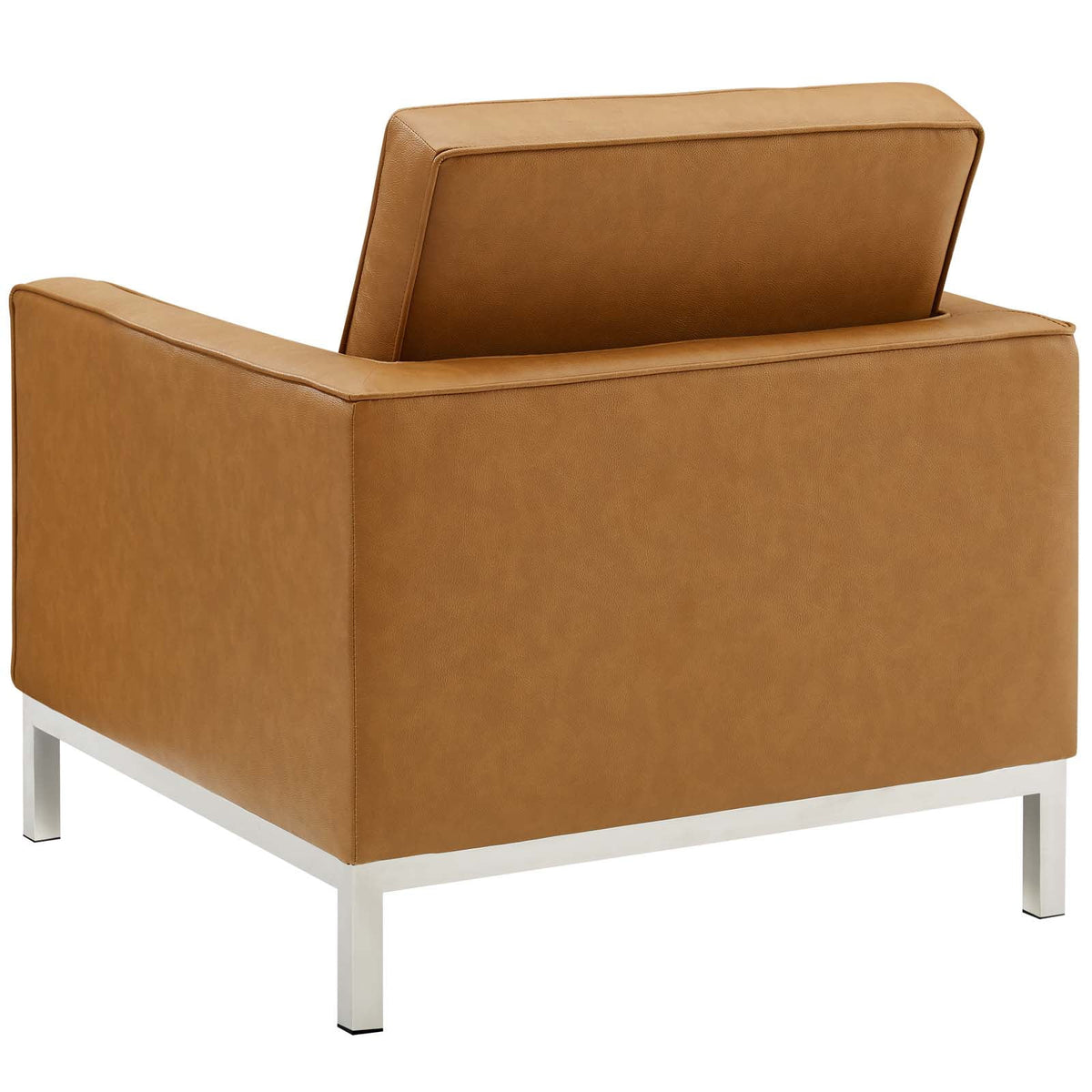 Faux Leather Tufted Accent Chair Set of 2 X134266