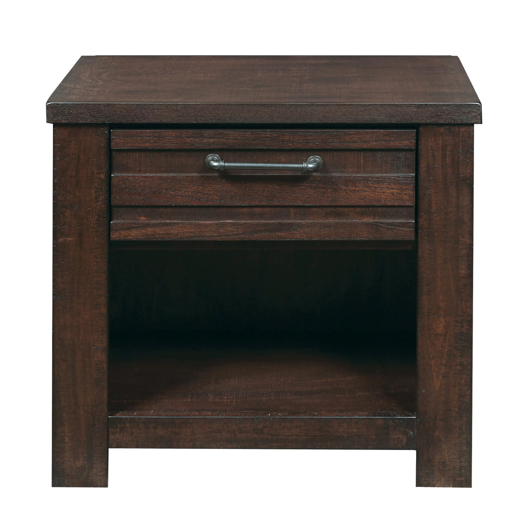Queen Bed with Dresser, Mirror, Nightstand in Espresso G295389