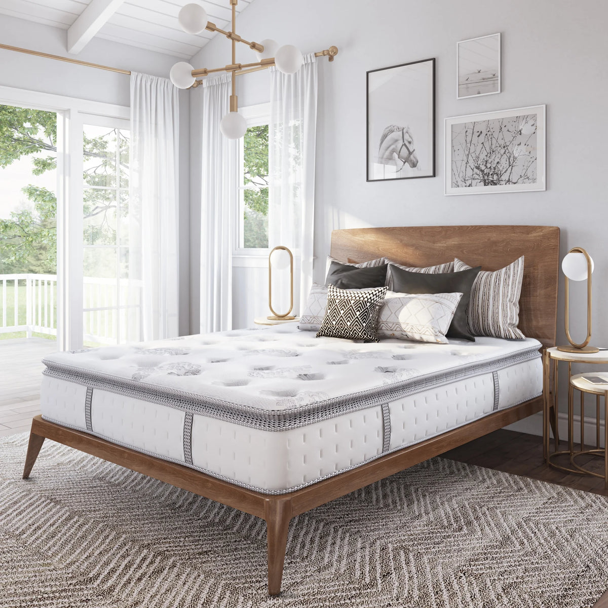 Queen Hybrid Mattress M8197