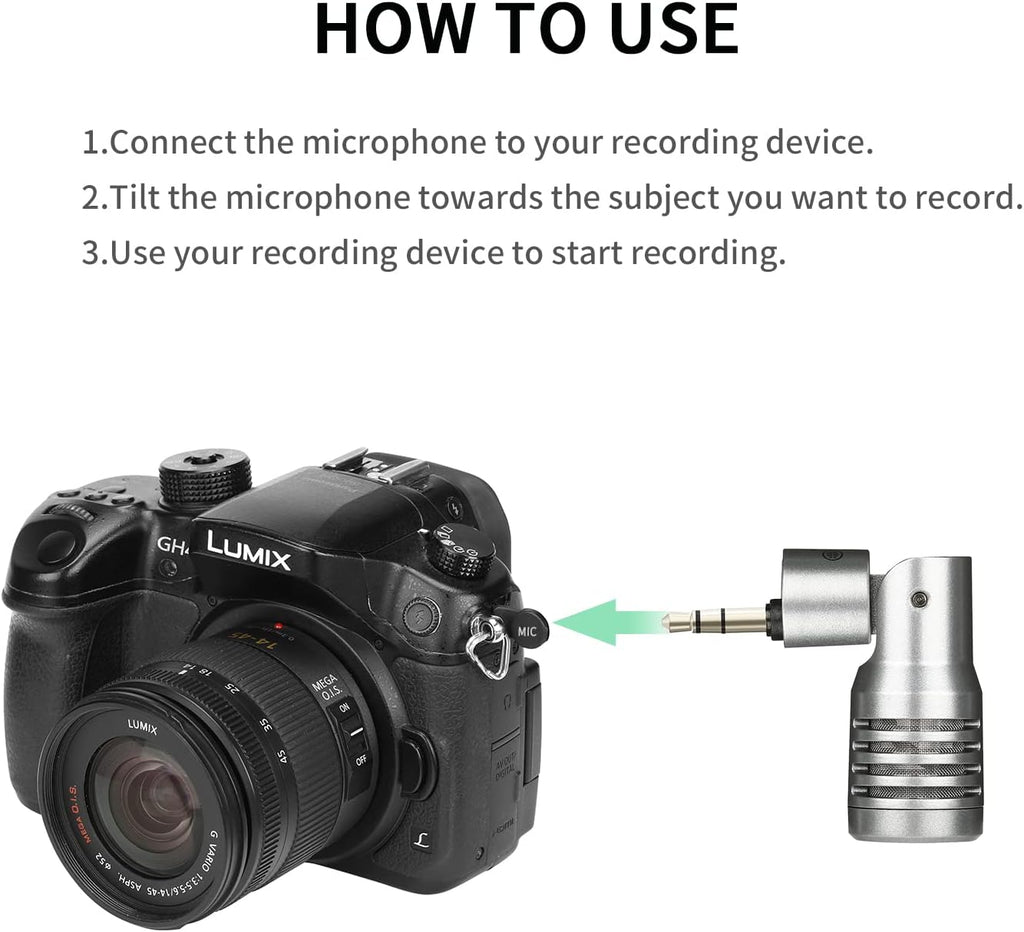 3.5mm TRS Omnidirectional Condenser Microphone O207409