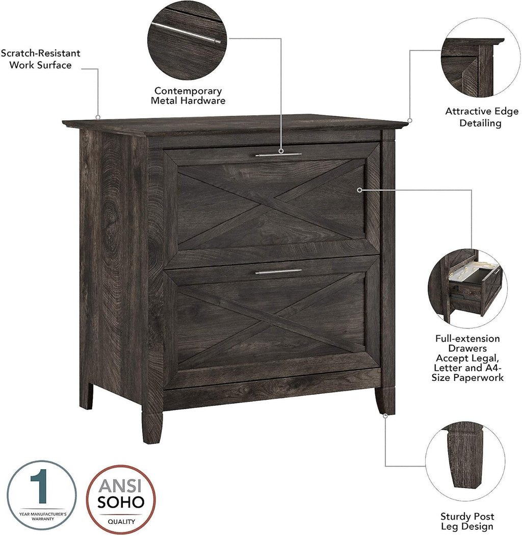 2 Drawer Lateral File Cabinet L29456
