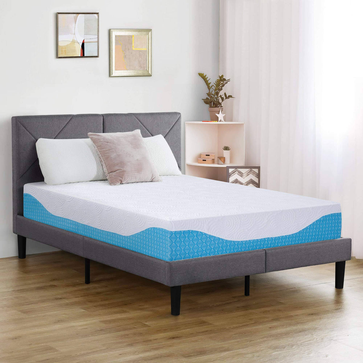 12 inch Gel Memory Foam Mattress California King K402192