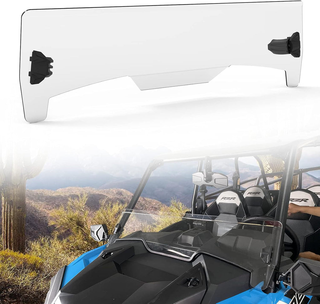 Clear Polycarbonate Full Windshield J84385