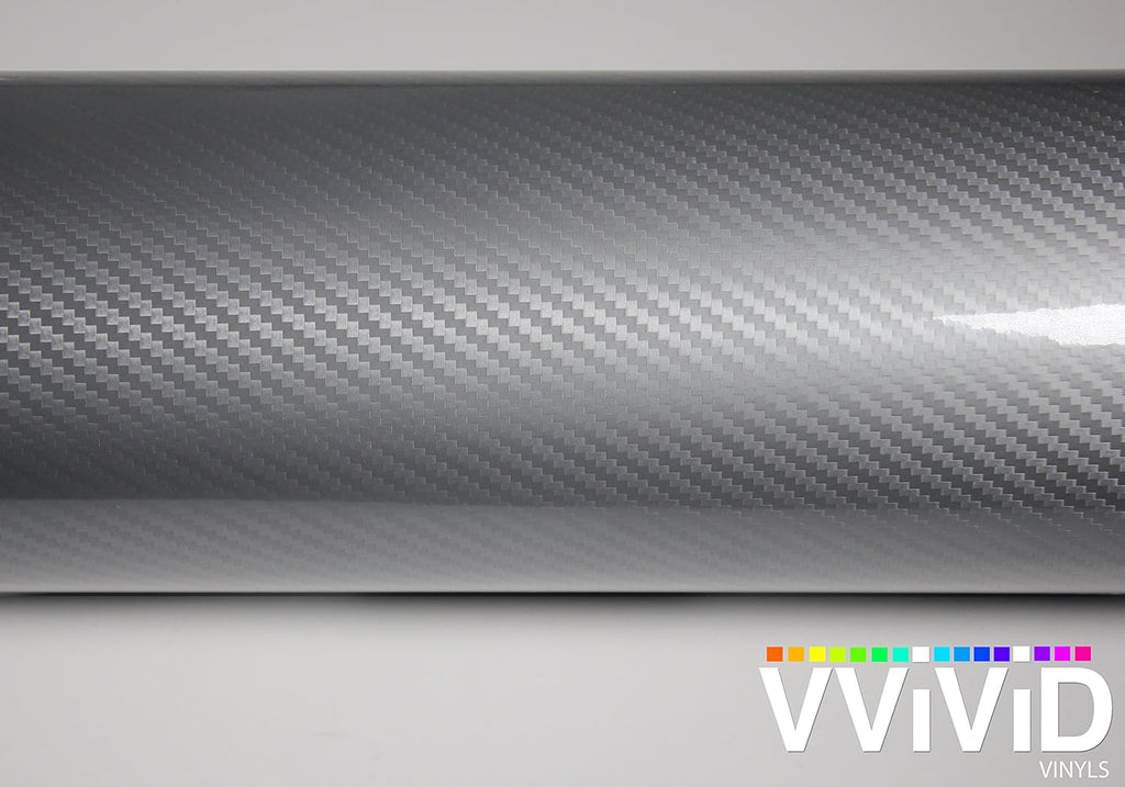 High Gloss Black Carbon Fiber Vinyl Wrap Film 3ft x 5ft Pack of 2 K1457
