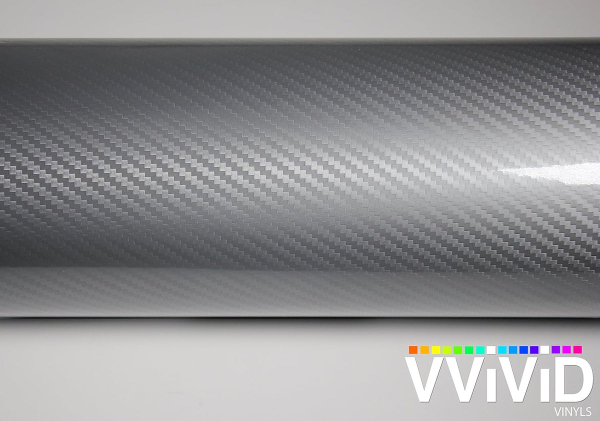 High Gloss Black Carbon Fiber Vinyl Wrap Film 3ft x 5ft Pack of 2 K1457