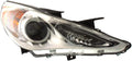 Hyundai Sonata 2011 2012 2013 Headlight Assembly Passenger Side P3022