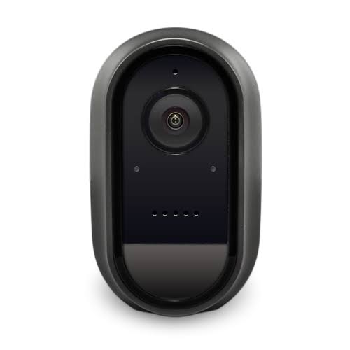 Indoor/Outdoor 1080p Wi-Fi Wire-Free Surveillance Camera 2-Pack Black C142330