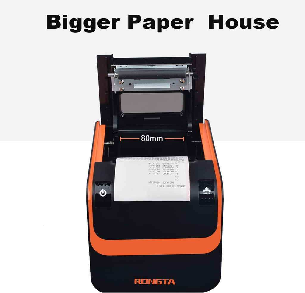 Commercial Direct Thermal Receipt Printer Auto Cutter 80MM V213