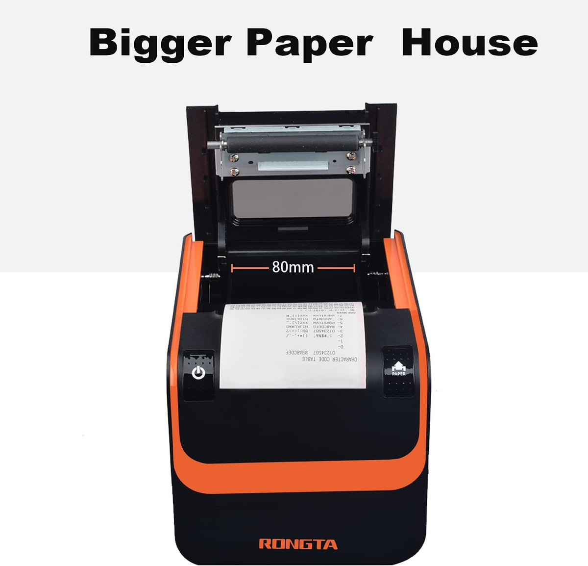 Commercial Direct Thermal Receipt Printer Auto Cutter 80MM V213