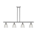 Brushed Satin Nickel 3 Light Island Light D925