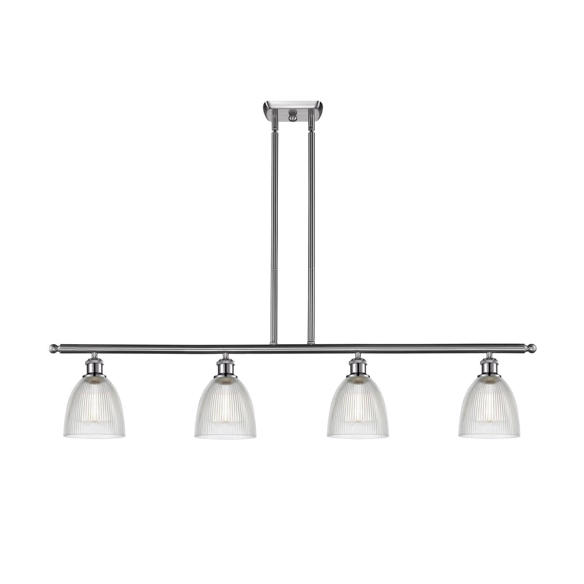 Brushed Satin Nickel 3 Light Island Light D925