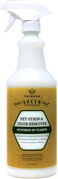Natural Pet Stain and Odor Remover Enzyme Cleaner Spray 32 OZ Pack of 2 P697581