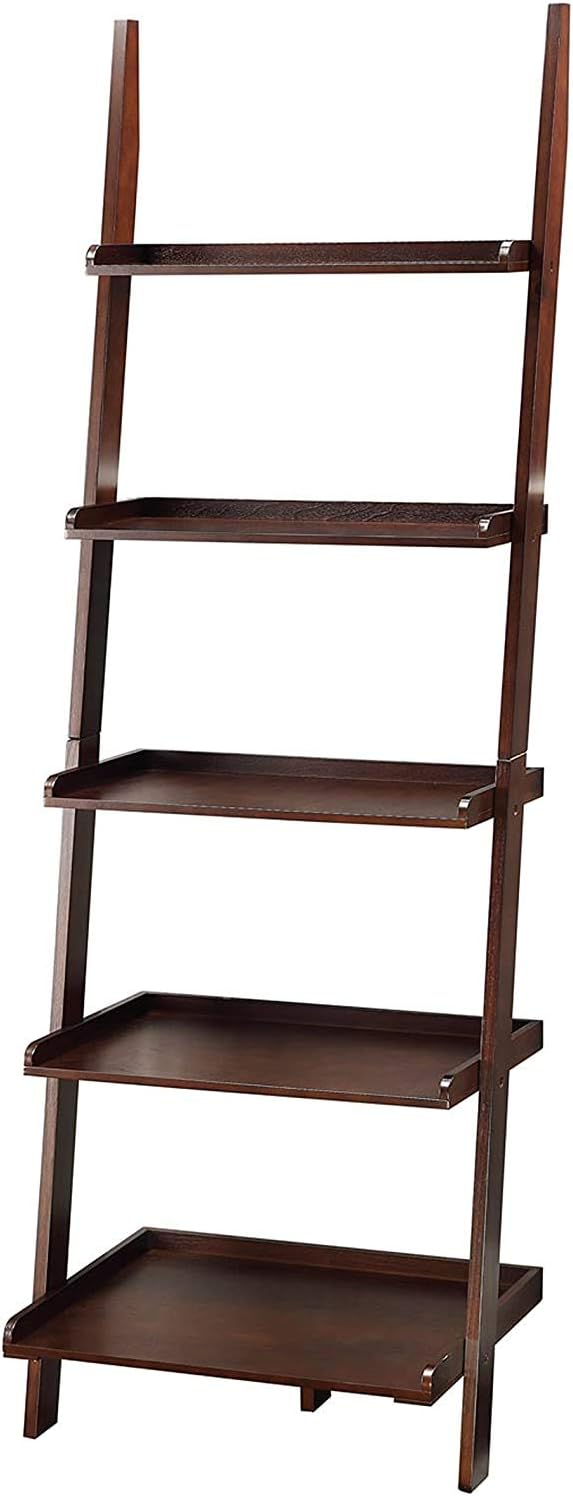 Espresso Bookshelf Ladder O34725