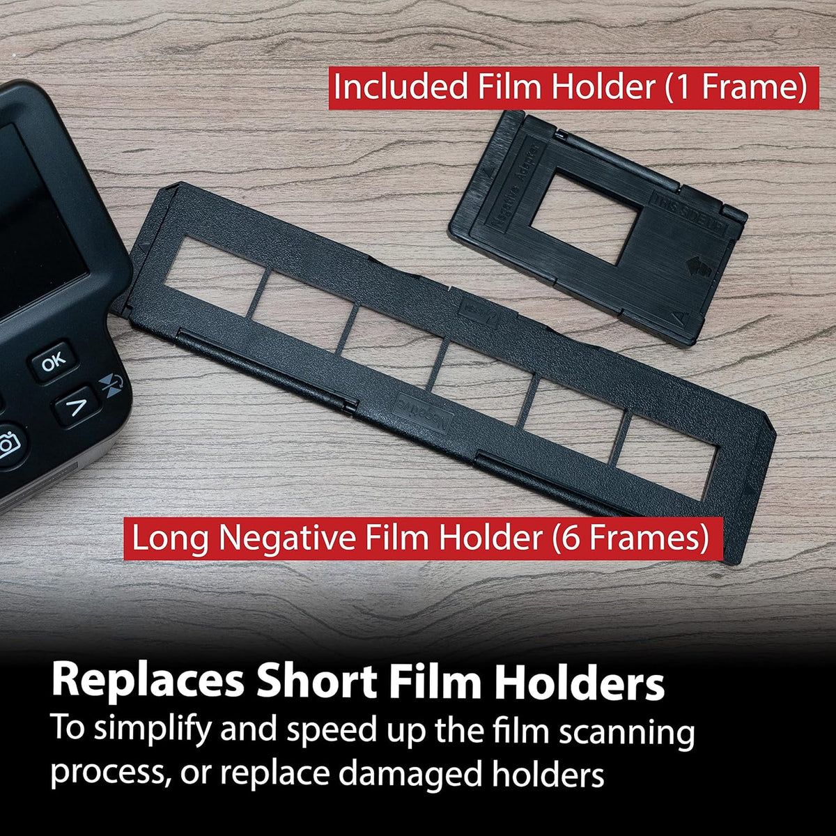 22MP Film Scanner with 2.4 Screen and 128MB Memory N7481