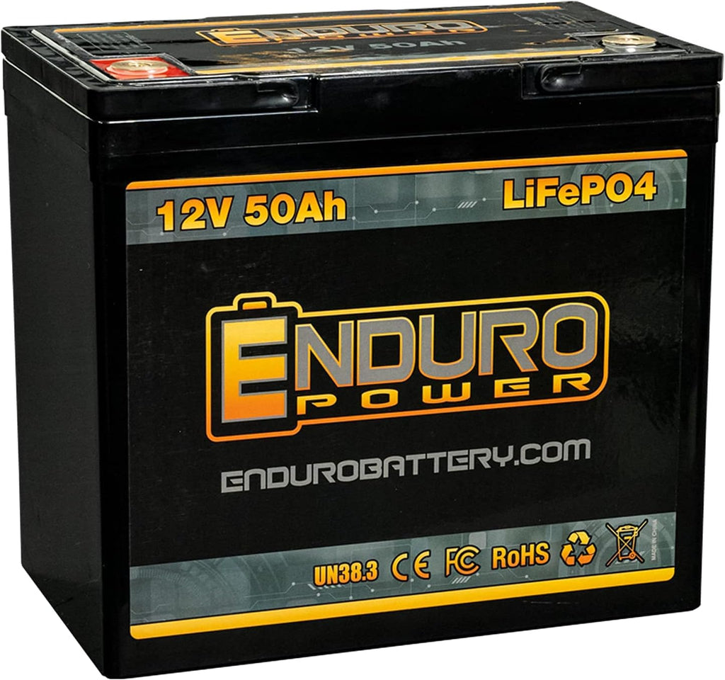 24V 50Ah LiFePO4 Lithium Deep Cycle Battery J25386