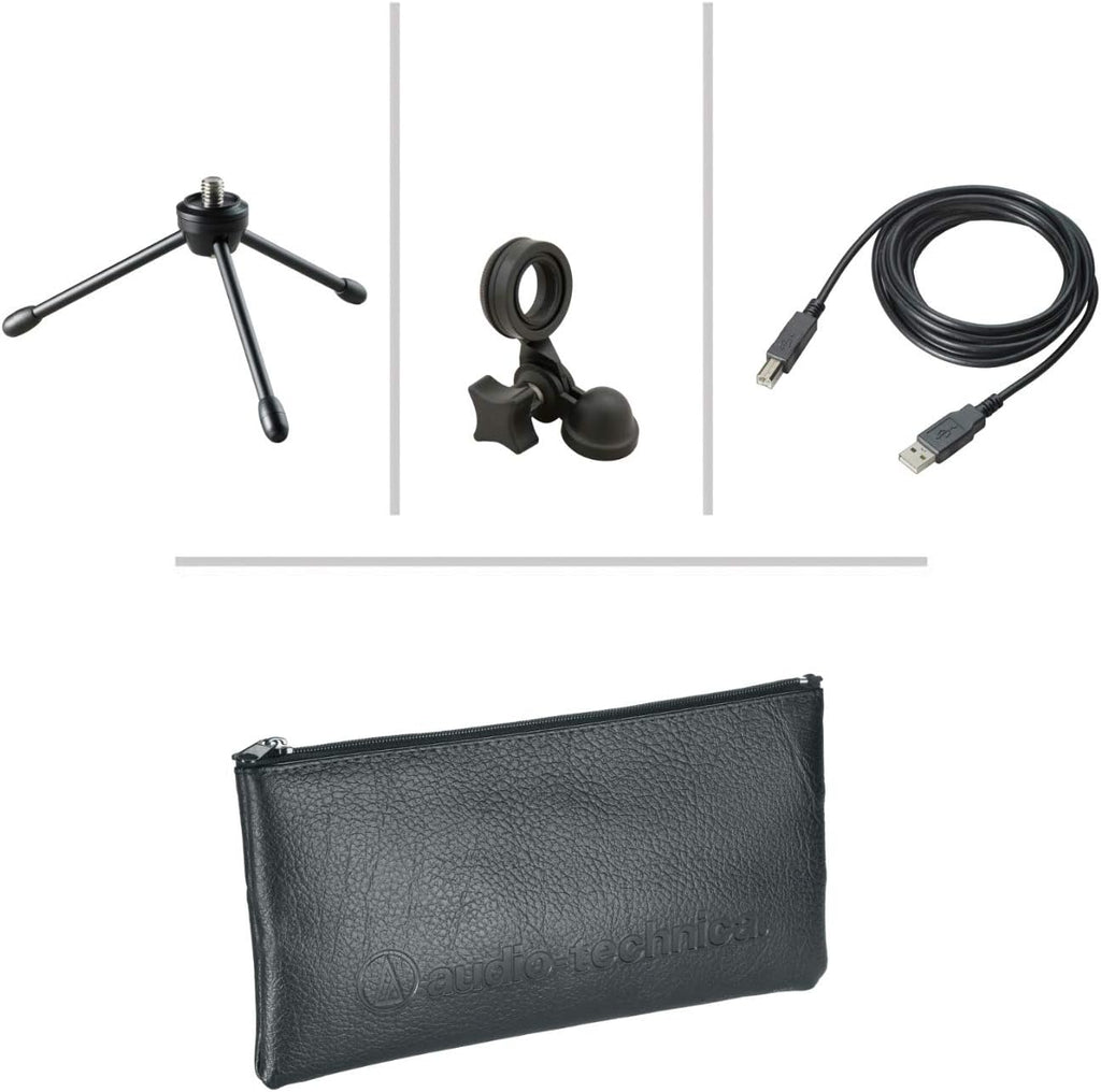 USB Microphone with Boom Arm, Shock Mount and Pop Filter U59020