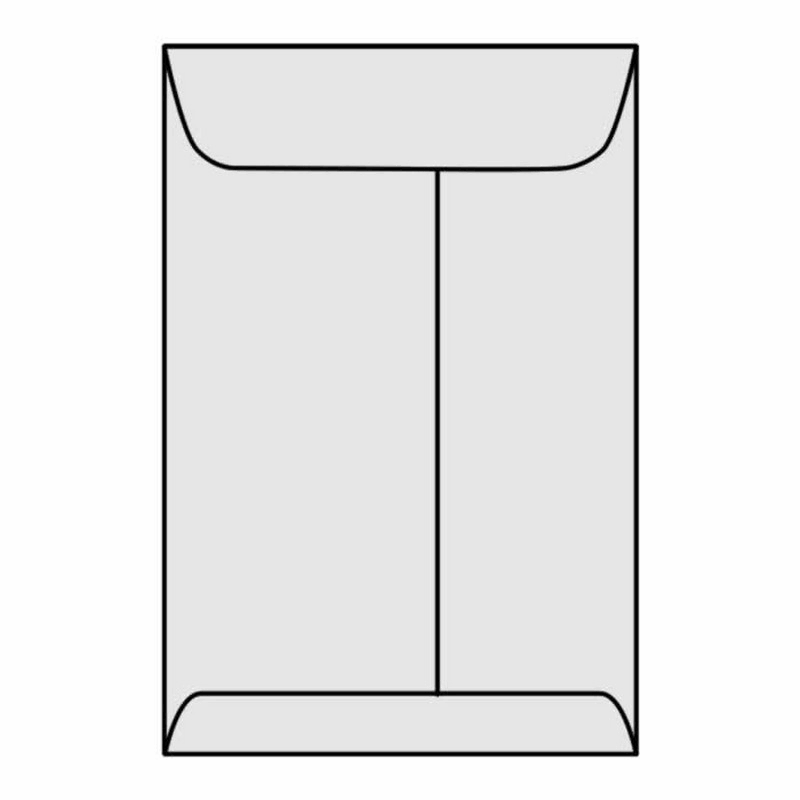 10 x 13 Gray Kraft Open End Catalog Envelopes, Box of 250 J33862