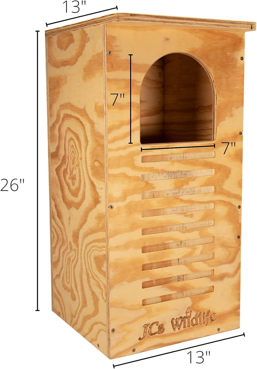 Barred Owl Nesting Box Treated Plywood L39031