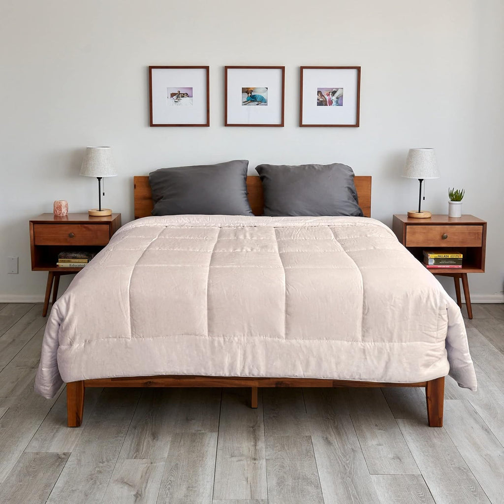 Eucalyptus Down Alternative Comforter King White B52413