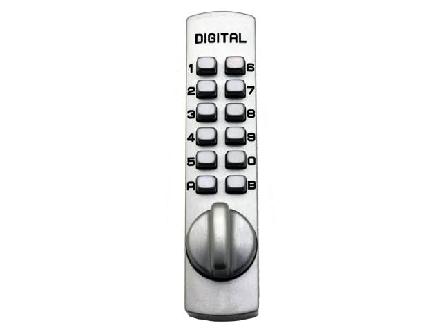 Mechanical Keyless Surface Mount Hook Bolt Sliding A274554