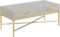 White Coffee Table D906949