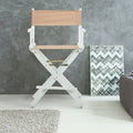 Canvas Director's Chair Olive White M7653