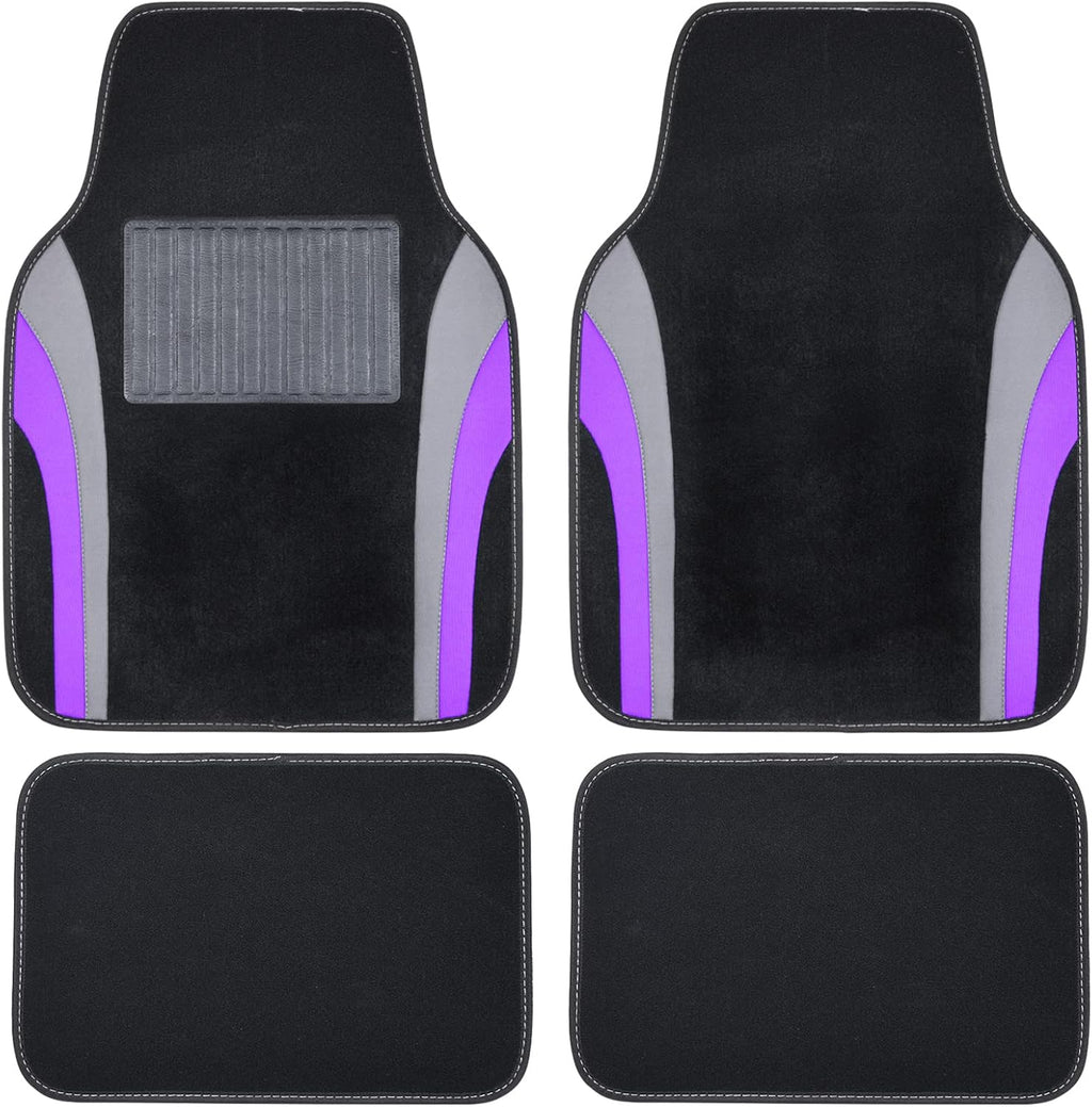 Colorful Universal Fit Car Floor Mats Set of 4 L2121