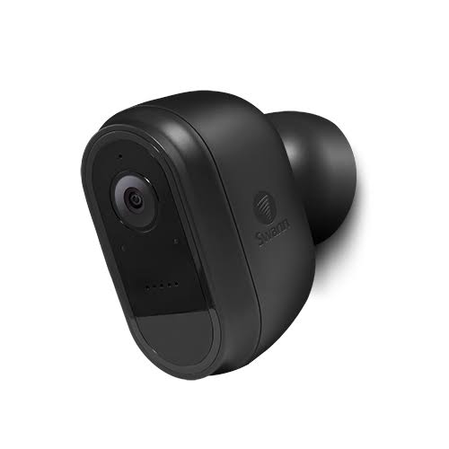 Indoor/Outdoor 1080p Wi-Fi Wire-Free Surveillance Camera 2-Pack Black C142330
