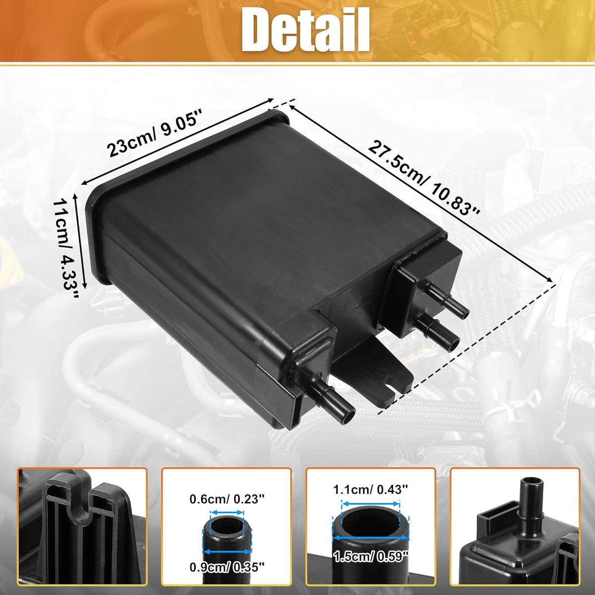Vapor Canister Pack of 2 C42963