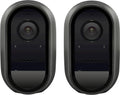 Indoor/Outdoor 1080p Wi-Fi Wire-Free Surveillance Camera 2-Pack Black C142330