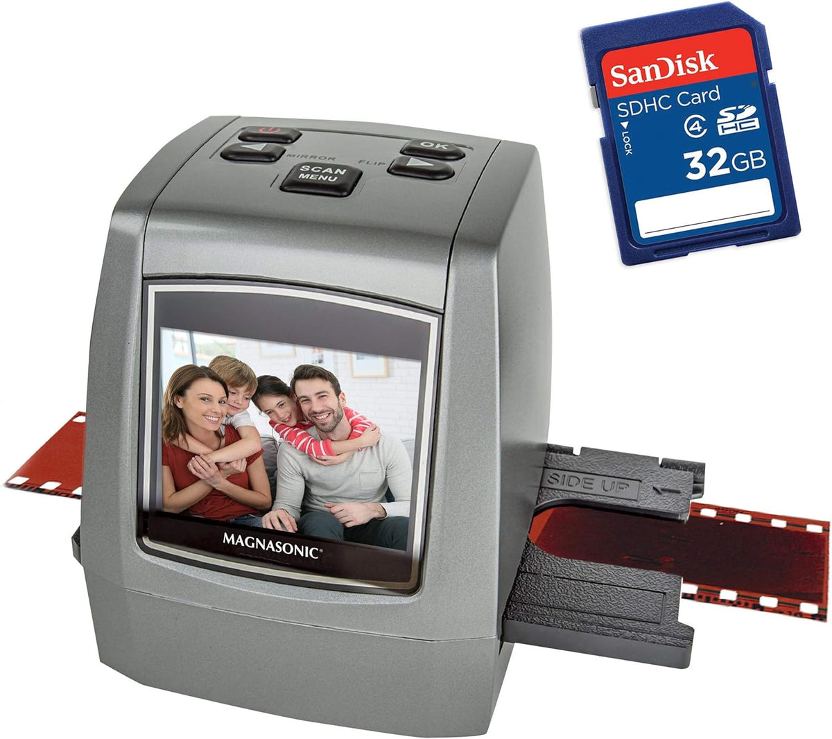 22MP Film Scanner with 2.4 Screen and 128MB Memory N7481
