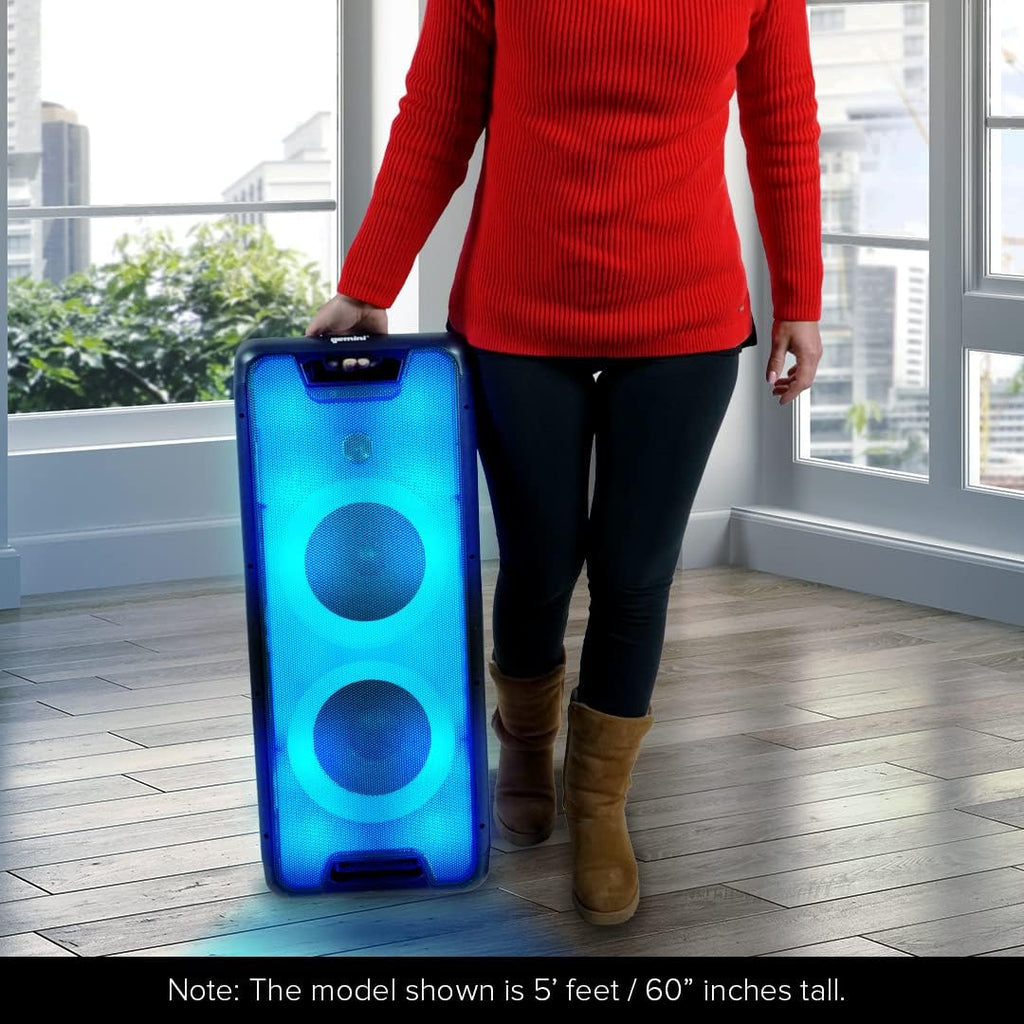 28 Inch Portable Wireless Rechargeable Bluetooth Party Speaker M47715
