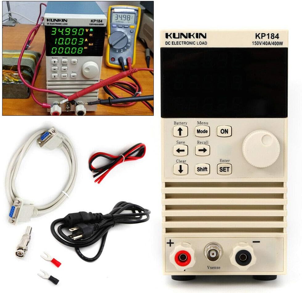 150V 40A 400W Electronic DC Load Tester U614801