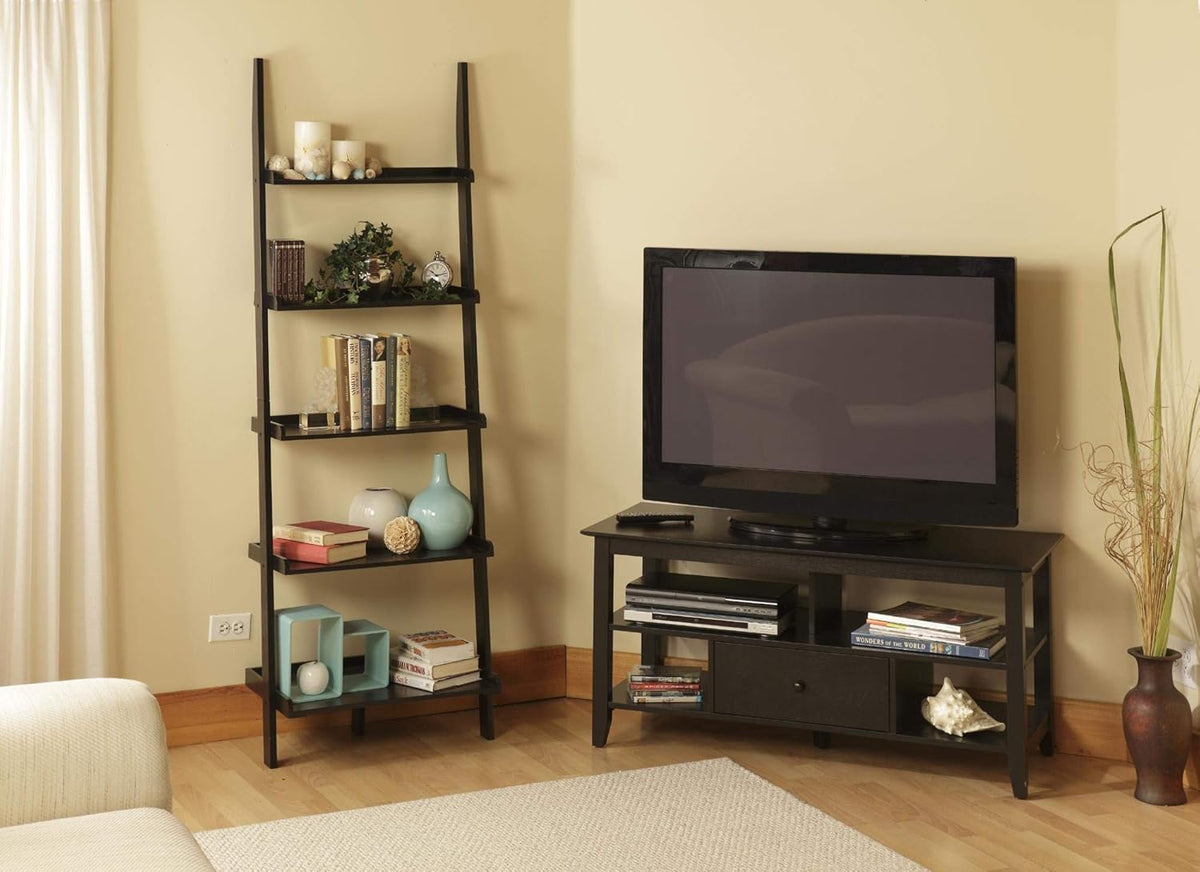 Espresso Bookshelf Ladder O34725