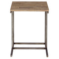 Acacia Top Square Chairside Table T333787