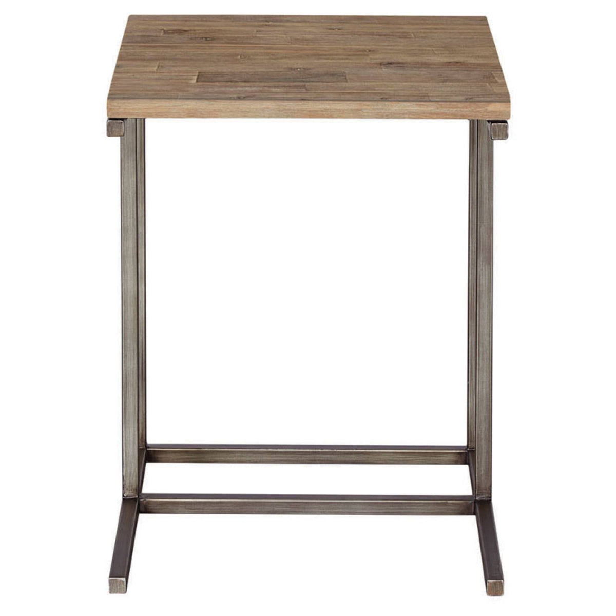 Acacia Top Square Chairside Table T333787
