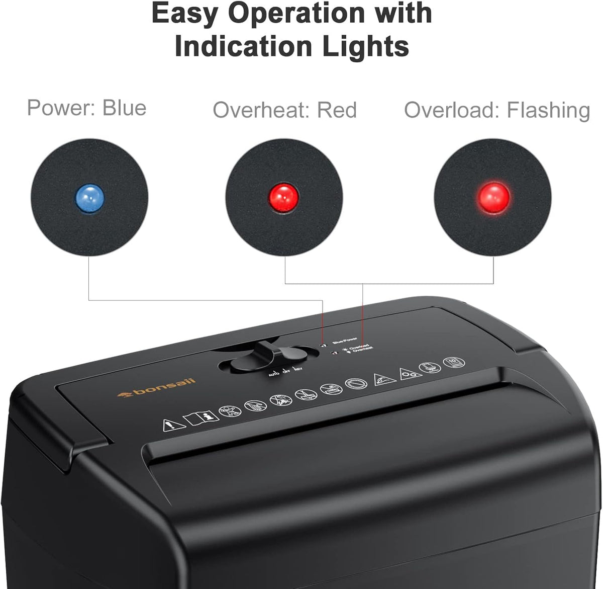 10-Sheet Cross-Cut Paper Shredder with 5.5 Gallons Basket J949768