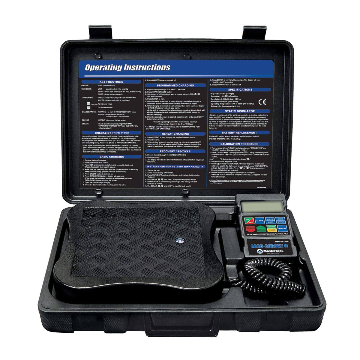 Electronic Refrigerant Scale T777