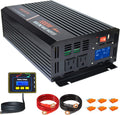 1000 watt Pure Sine Wave Inverter 24v dc to ac 120v with LCD Display T597
