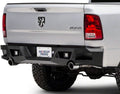 Textured Black Rear Bumper with LED Spot Lights N652