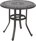 32 in Cast Aluminum Round Bistro Table A4574