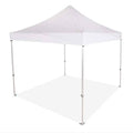 10x10 Pop Up Canopy Tent with Wheeled Roller Bag, White P78227