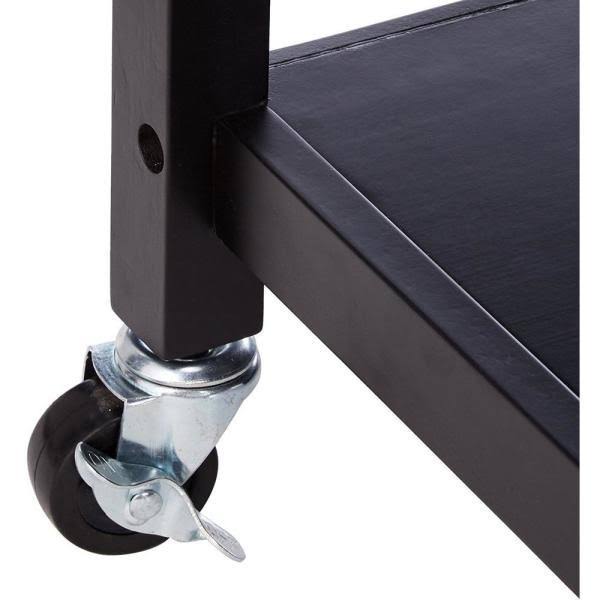 Black Kitchen Island Cart S198