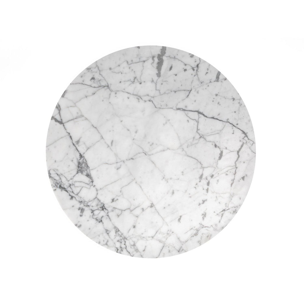 Round Carrara Marble Sink G105716