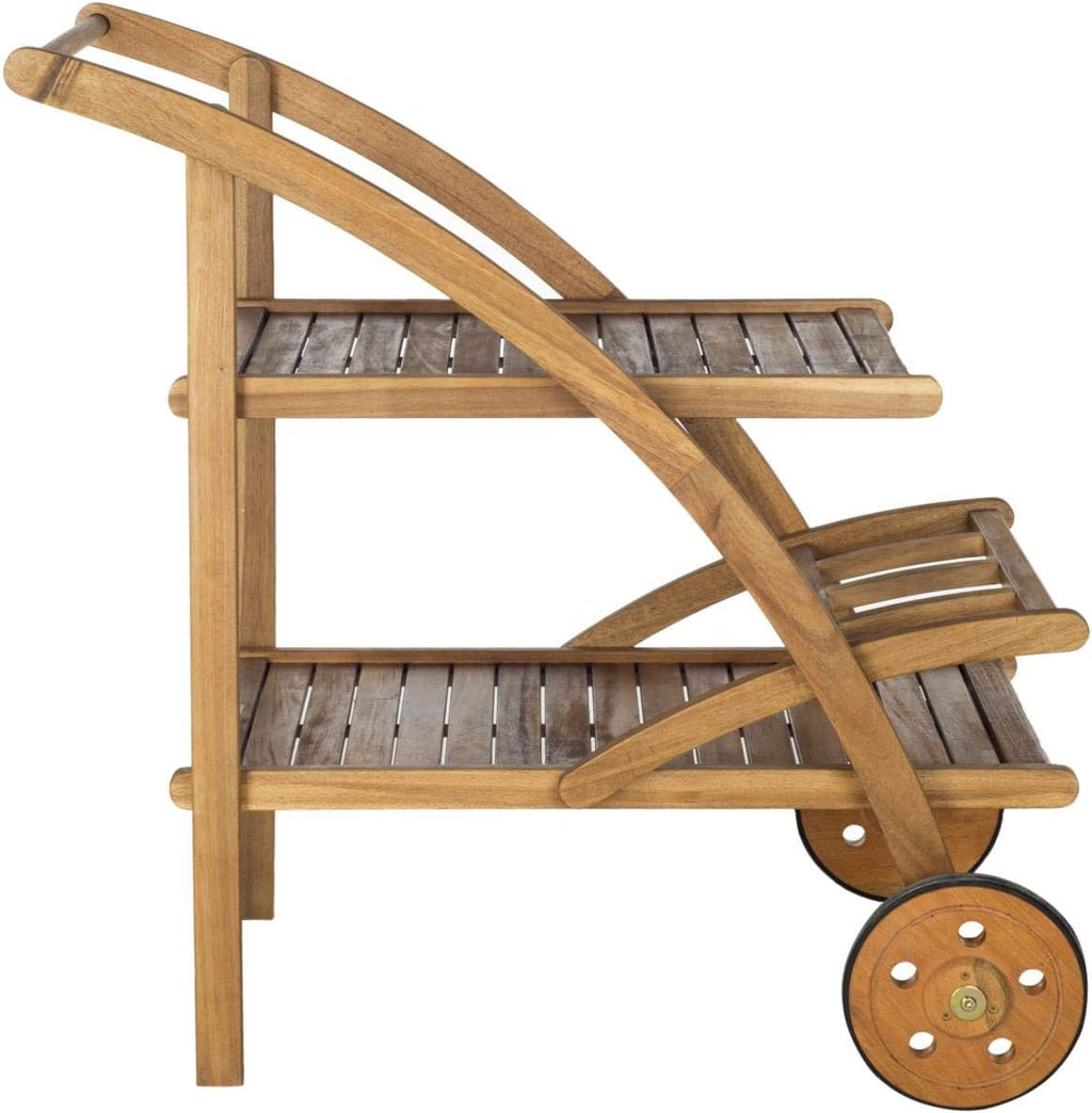 Grey Wash Outdoor Tea Cart W85961