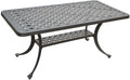 Rectangle Cast Aluminum Patio Coffee Table R2998