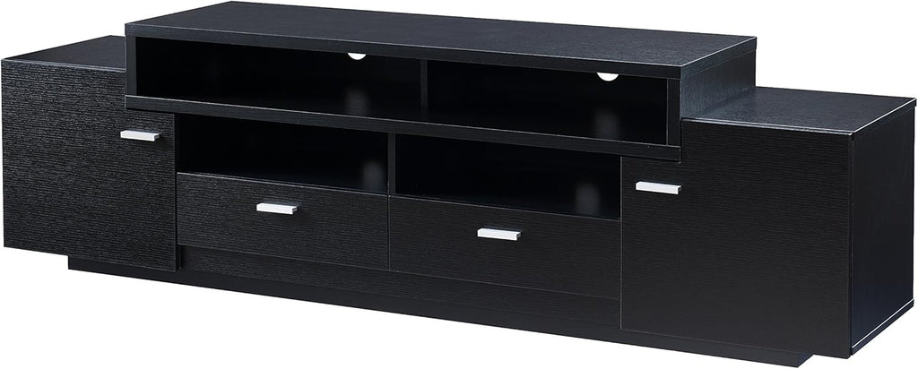 Black Multi-Shelves TV Stand T66866